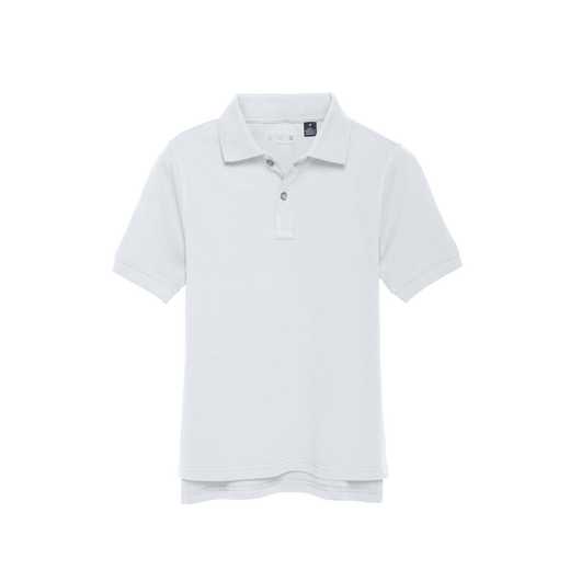 School Uniform Short Sleeve Interlock Polo Shirt